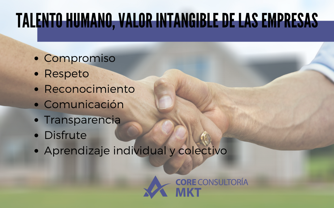 los valores del talento humano