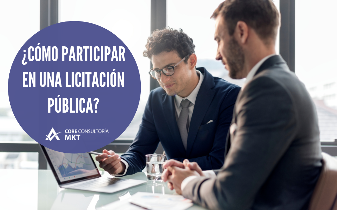 ¿Cómo participar en una licitación pública?